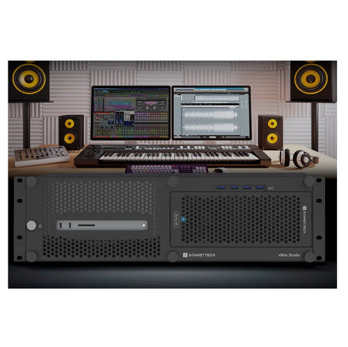 Sonnet xMac Studio with Echo III PCIe card expansion module Sonnet xMac Studio with Echo III PCIe card expansion module